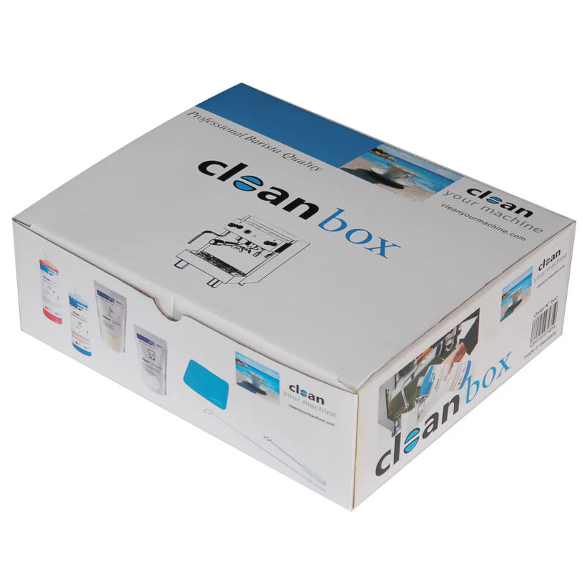 Schoonmaak box voor espresso machine